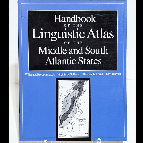 Handbook Linguistic Atlas of the Appalachian Middle & South Atlantic States 1994 - Picture 1 of 9